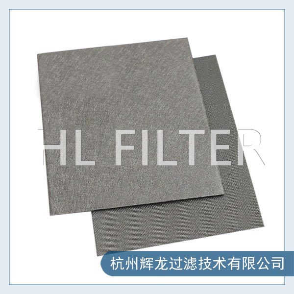 厂家定制不锈钢可折叠烧结毡铁铬铝多孔耐高温烧结毡310S烧结毡